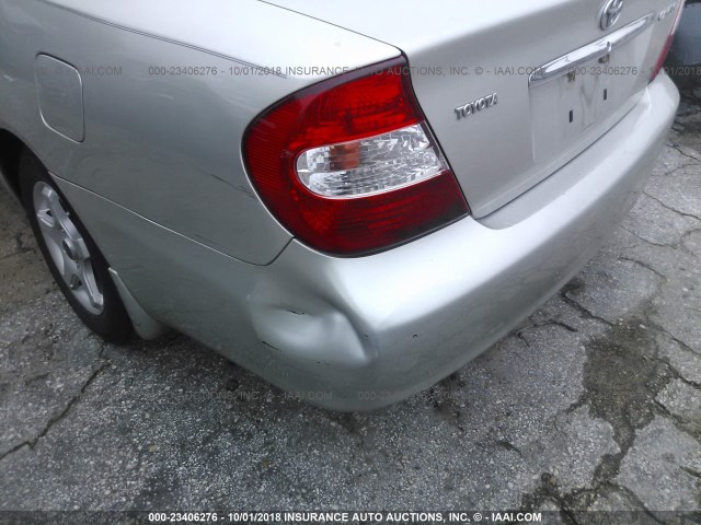 4T1BE30K13U126809 - 2003 TOYOTA CAMRY LE/XLE/SE Күміс фото 6