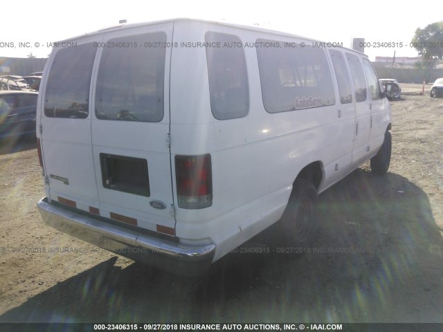 1FBJS31S4VHB36225 - 1997 FORD ECONOLINE E350 SUPER DUTY WHITE photo 4