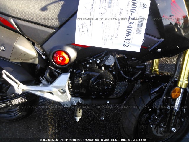 MLHJC6116F5109870 - 2015 HONDA GROM 125 BLACK photo 8