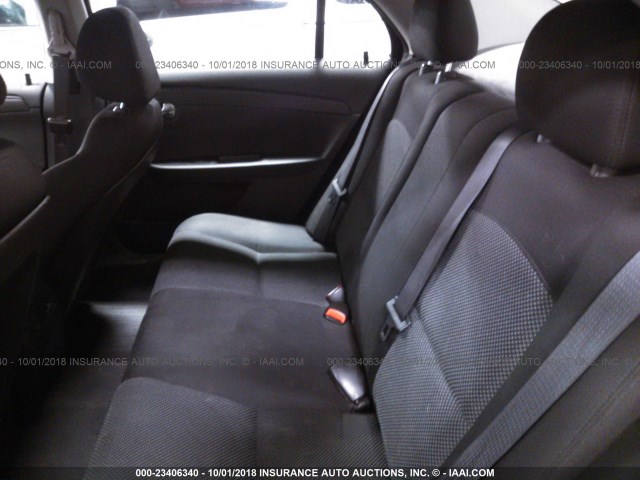 1G1ZC5E09CF246267 - 2012 CHEVROLET MALIBU 1LT BLUE photo 8