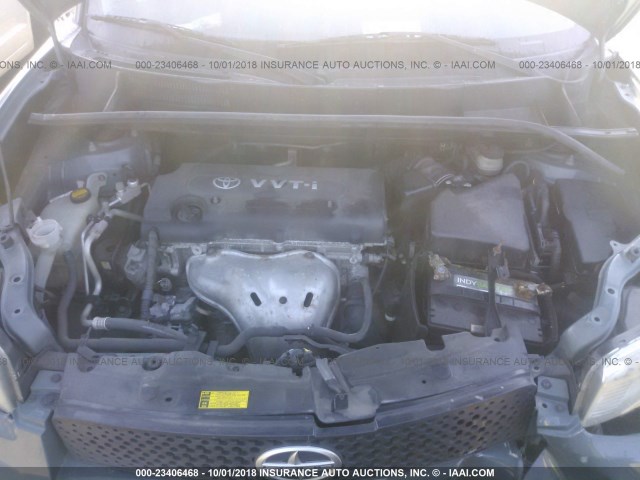 JTLKE50E581013453 - 2008 TOYOTA SCION XB Теңіз түсті фото 10