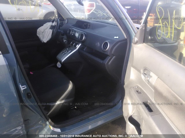 JTLKE50E581013453 - 2008 TOYOTA SCION XB Теңіз түсті фото 5