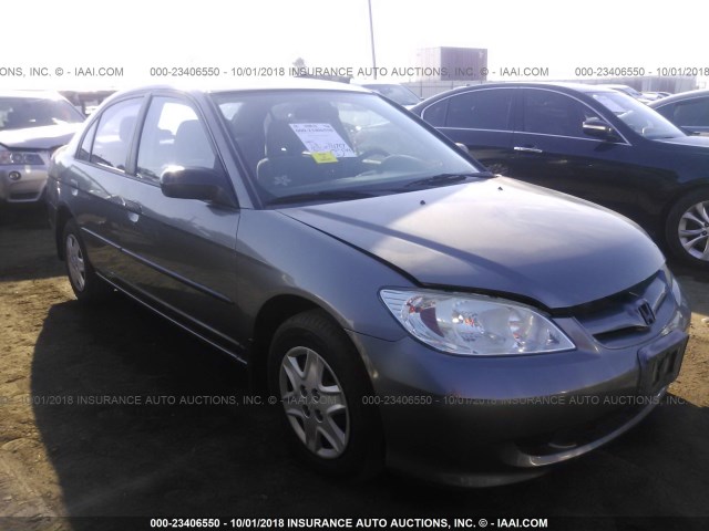 2HGES16325H566284 - 2005 HONDA CIVIC DX VP 灰色 照片 1