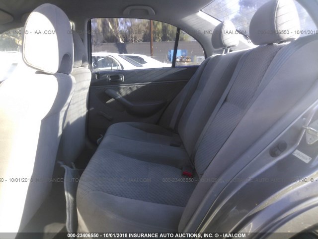 2HGES16325H566284 - 2005 HONDA CIVIC DX VP 灰色 照片 8