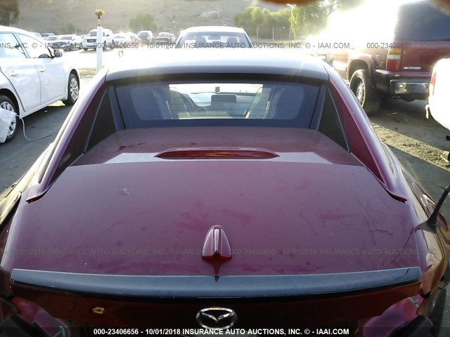 JM1NDAM78H0104822 - 2017 MAZDA MX-5 MIATA GRAND TOURING RED photo 8