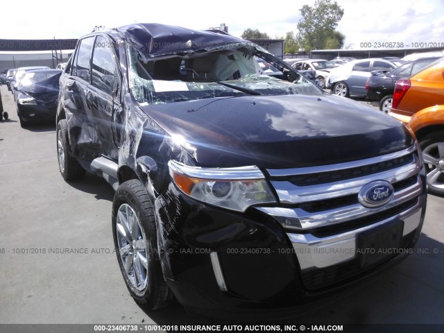 2FMDK3JC8DBC06320 - 2013 FORD EDGE SEL BURGUNDY photo 6