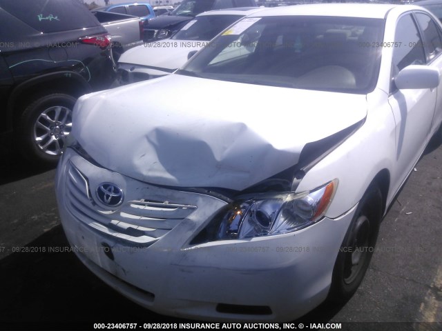 4T1BE46K09U812930 - 2009 TOYOTA CAMRY SE/LE/XLE თეთრი ფოტო 6