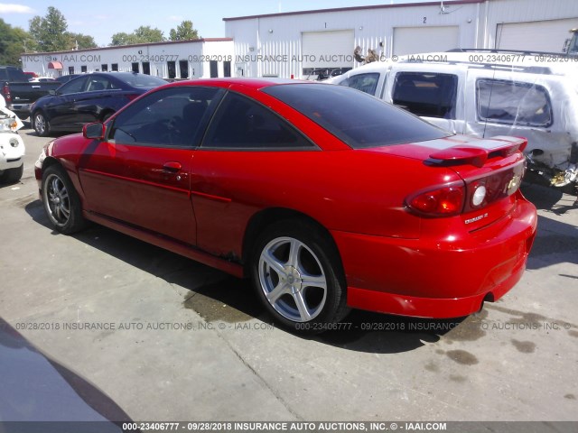 3G1JH12F34S163544 - 2004 CHEVROLET CAVALIER LS SPORT RED photo 3