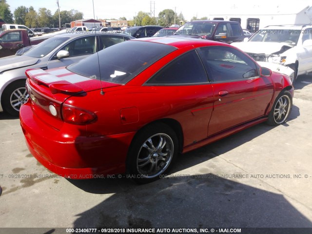 3G1JH12F34S163544 - 2004 CHEVROLET CAVALIER LS SPORT RED photo 4