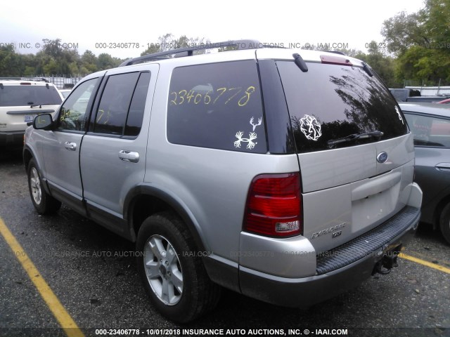 1FMZU63K63ZB40223 - 2003 FORD EXPLORER XLT/XLT SPORT/NBX 锡色 照片 3