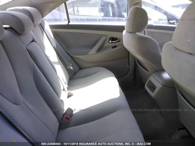 4T1BK46K48U567802 - 2008 TOYOTA CAMRY LE/XLE/SE BLACK photo 8