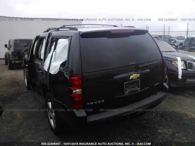 1GNSCAE07DR188605 - 2013 CHEVROLET TAHOE C1500  LS BLACK photo 3