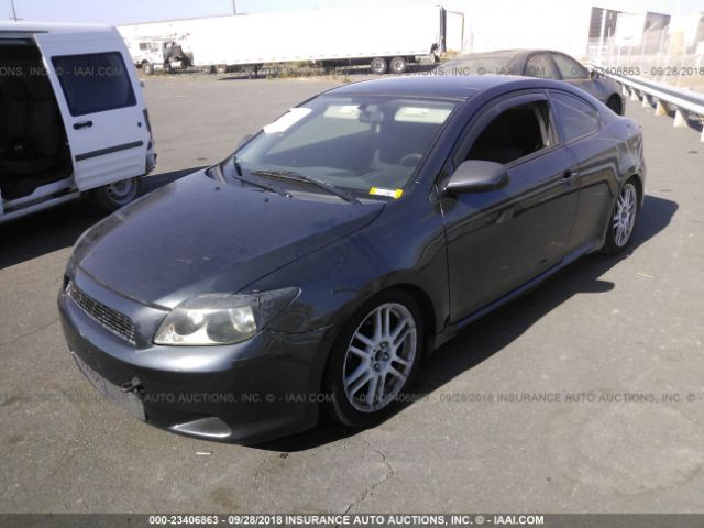 JTKDE177470144293 - 2007 TOYOTA SCION TC 灰色 照片 2
