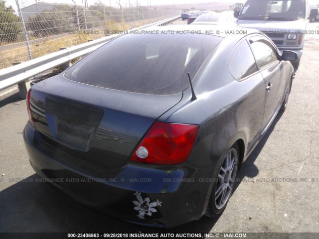 JTKDE177470144293 - 2007 TOYOTA SCION TC 灰色 照片 4