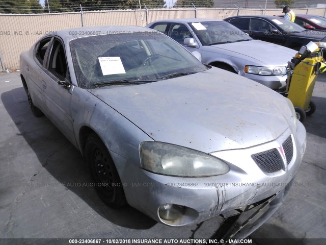 2G2WP552261127444 - 2006 PONTIAC GRAND PRIX SILVER photo 1