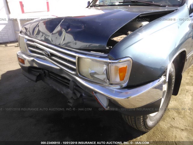 JT4VD12F8S0012269 - 1995 TOYOTA T100 XTRACAB SR5 GREEN photo 6