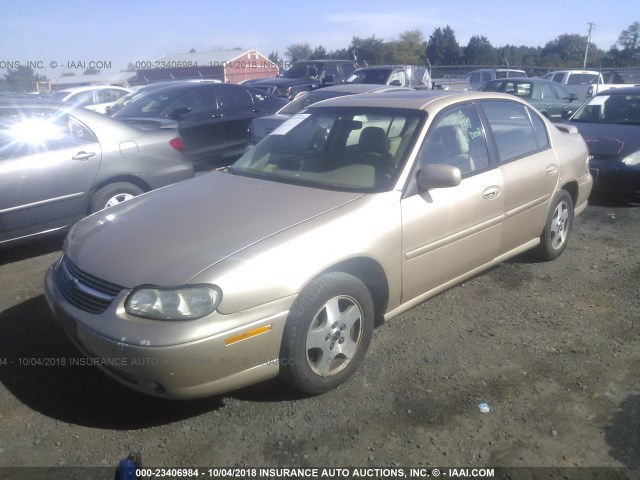1G1NE52J33M616968 - 2003 CHEVROLET MALIBU LS ოქროსფერი ფოტო 2
