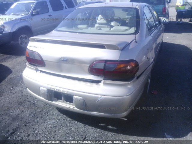 1G1NE52J33M616968 - 2003 CHEVROLET MALIBU LS ოქროსფერი ფოტო 6