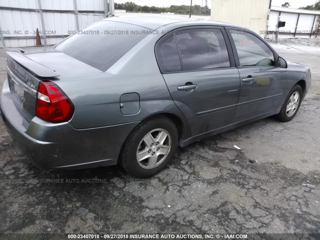 1G1ZT54855F110308 - 2005 CHEVROLET MALIBU LS GRAY photo 4