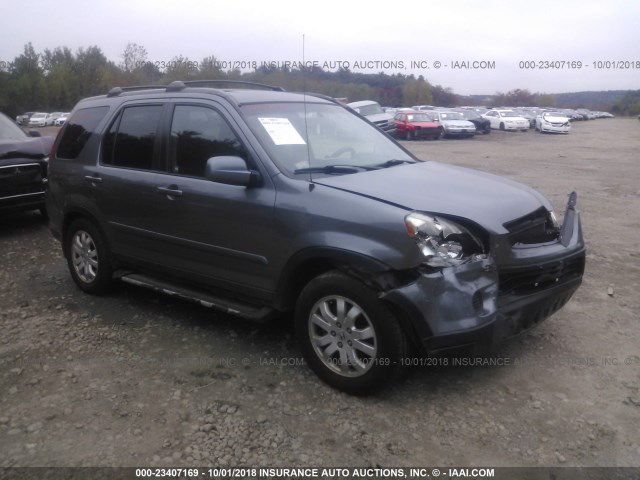 SHSRD789X6U432847 - 2006 HONDA CR-V SE/EX GRAY photo 1