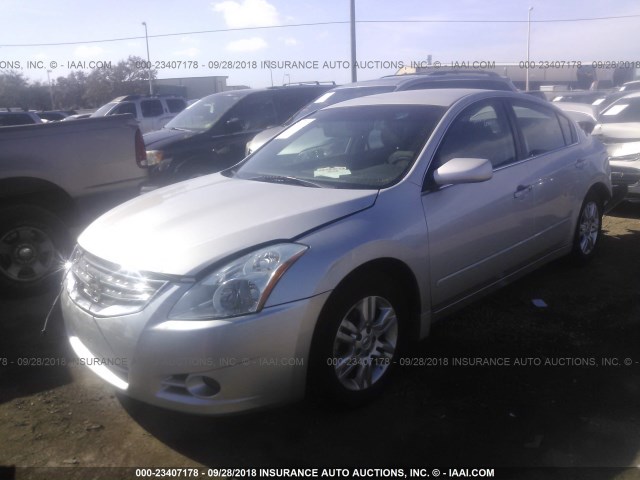 1N4AL2AP3CN568033 - 2012 NISSAN ALTIMA S SILVER photo 2