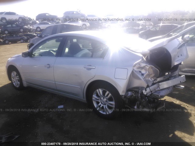 1N4AL2AP3CN568033 - 2012 NISSAN ALTIMA S SILVER photo 3