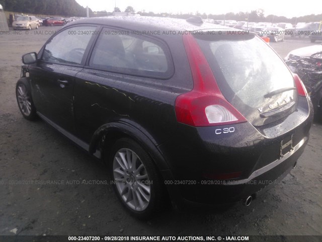 YV1672MK4B2220448 - 2011 VOLVO C30 T5 BLACK photo 3