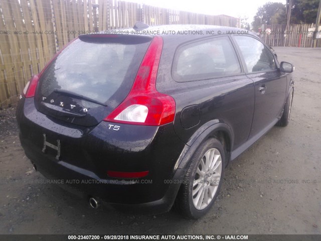 YV1672MK4B2220448 - 2011 VOLVO C30 T5 BLACK photo 4