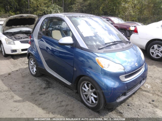 WMEEJ3BA2AK334645 - 2010 SMART FORTWO PURE/PASSION BLUE photo 1