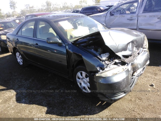 4T1BE32K03U735306 - 2003 TOYOTA CAMRY LE/XLE/SE GRAY photo 1
