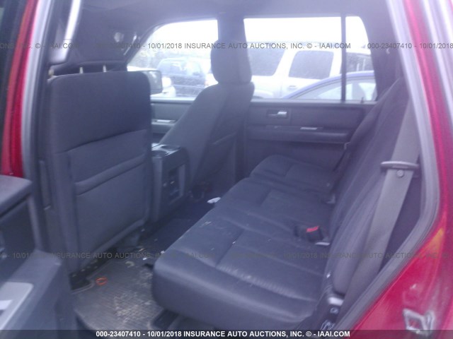 1FMFU16577LA76889 - 2007 FORD EXPEDITION XLT RED photo 8