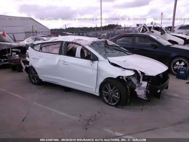 5NPD84LF0JH232202 - 2018 HYUNDAI ELANTRA SEL/VALUE/LIMITED WHITE photo 1