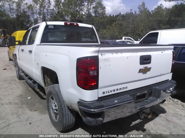 1GC1CUEG8FF532725 - 2015 CHEVROLET SILVERADO C2500 HEAVY DUTY WHITE photo 3