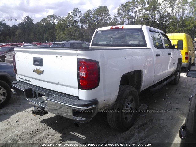 1GC1CUEG8FF532725 - 2015 CHEVROLET SILVERADO C2500 HEAVY DUTY WHITE photo 4