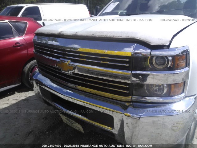 1GC1CUEG8FF532725 - 2015 CHEVROLET SILVERADO C2500 HEAVY DUTY WHITE photo 6