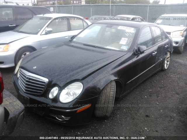 WDBUF72X07B024699 - 2007 MERCEDES-BENZ E 550 BLACK photo 2