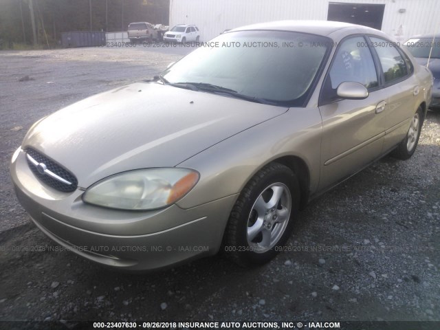 1FAFP55U81A130866 - 2001 FORD TAURUS SES GOLD photo 2