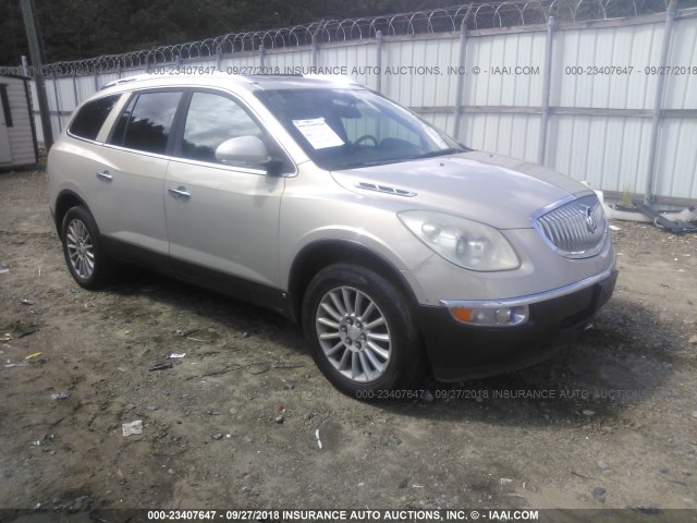 5GAEV23DX9J130782 - 2009 BUICK ENCLAVE CXL GOLD photo 1