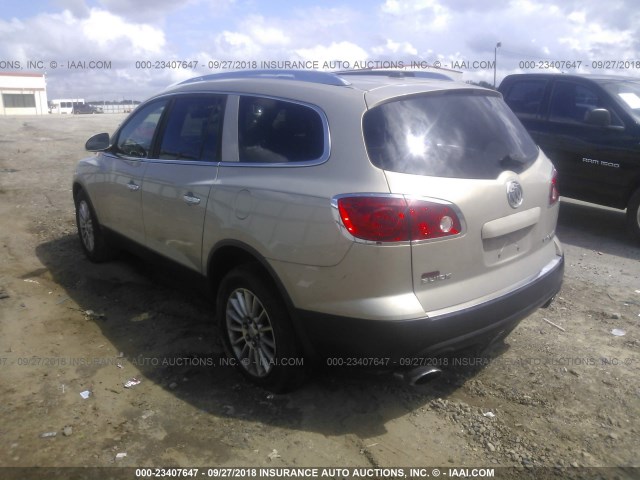 5GAEV23DX9J130782 - 2009 BUICK ENCLAVE CXL GOLD photo 6