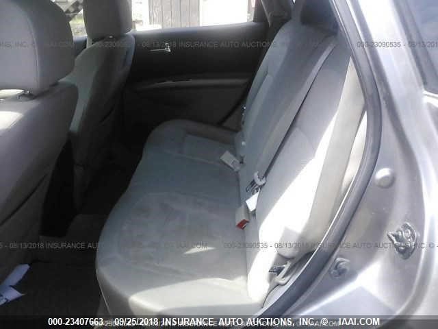 JN8AS5MV7BW665550 - 2011 NISSAN ROGUE S/SV/KROM GRAY photo 8