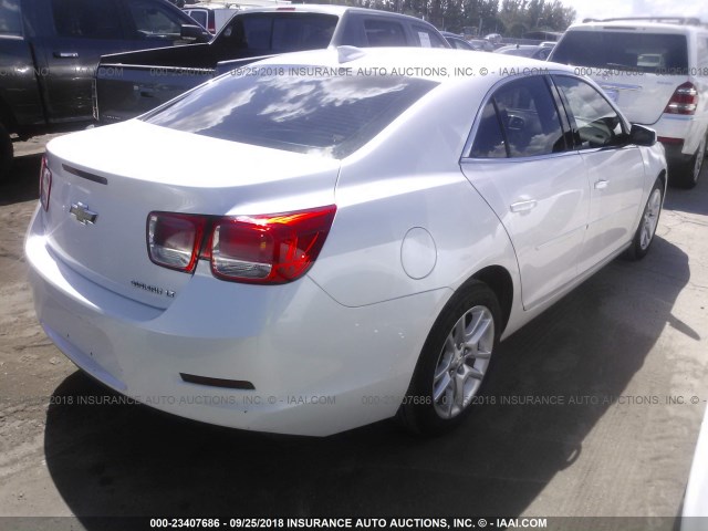 1G11C5SL2FF272564 - 2015 CHEVROLET MALIBU 1LT თეთრი ფოტო 4