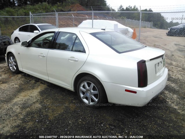 1G6DW677660123979 - 2006 CADILLAC STS WHITE photo 3