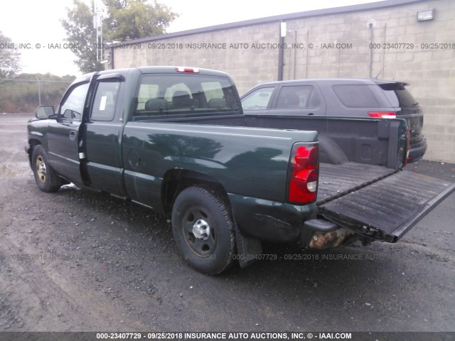 2GCEC19T641297916 - 2004 CHEVROLET SILVERADO C1500 GREEN photo 3