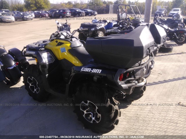 3JBLKXN12EJ000348 - 2014 CAN-AM OUTLANDER 800R XT BLACK photo 3