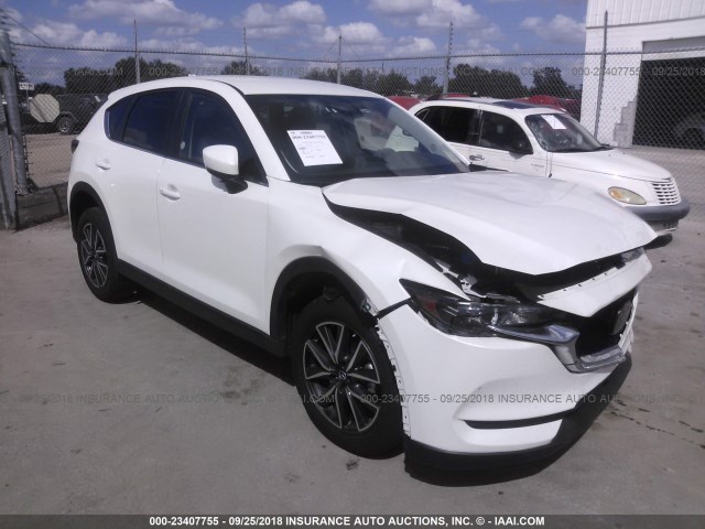 JM3KFACM6J1326934 - 2018 MAZDA CX-5 TOURING WHITE photo 1