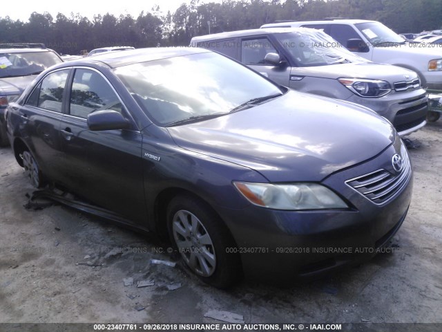 4T1BB46K97U014738 - 2007 TOYOTA CAMRY NEW GENERAT HYBRID SILVER photo 1