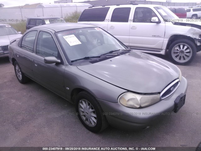 1FAFP6535XK142196 - 1999 FORD CONTOUR LX GRAY photo 1