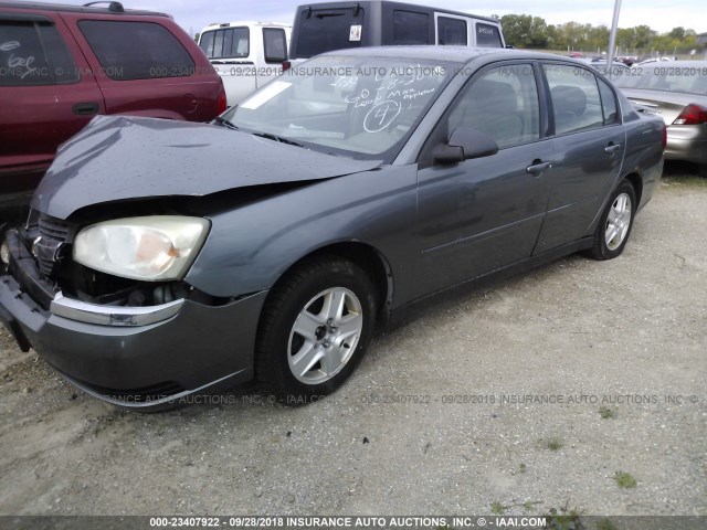 1G1ZT52865F256476 - 2005 CHEVROLET MALIBU LS GRAY photo 2