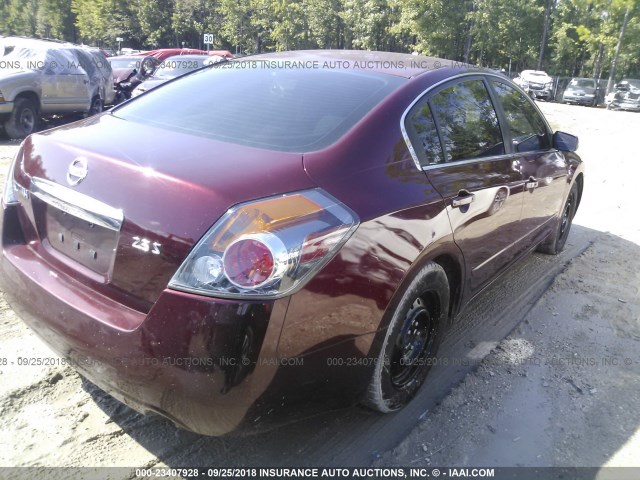 1N4AL2AP3AN472917 - 2010 NISSAN ALTIMA S RED photo 4