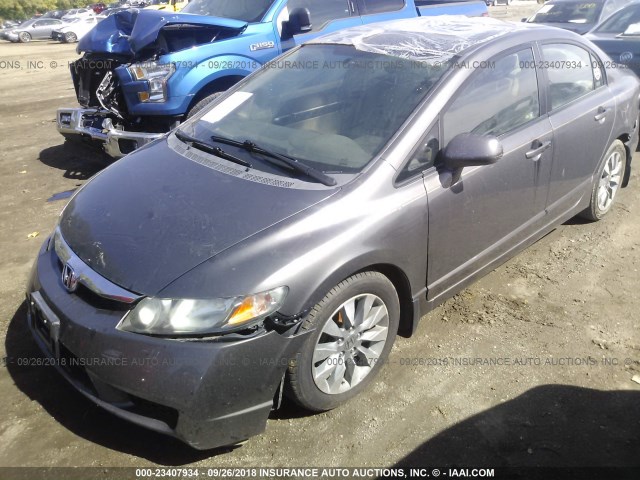 19XFA16989E017555 - 2009 HONDA CIVIC EXL Boz foto 2